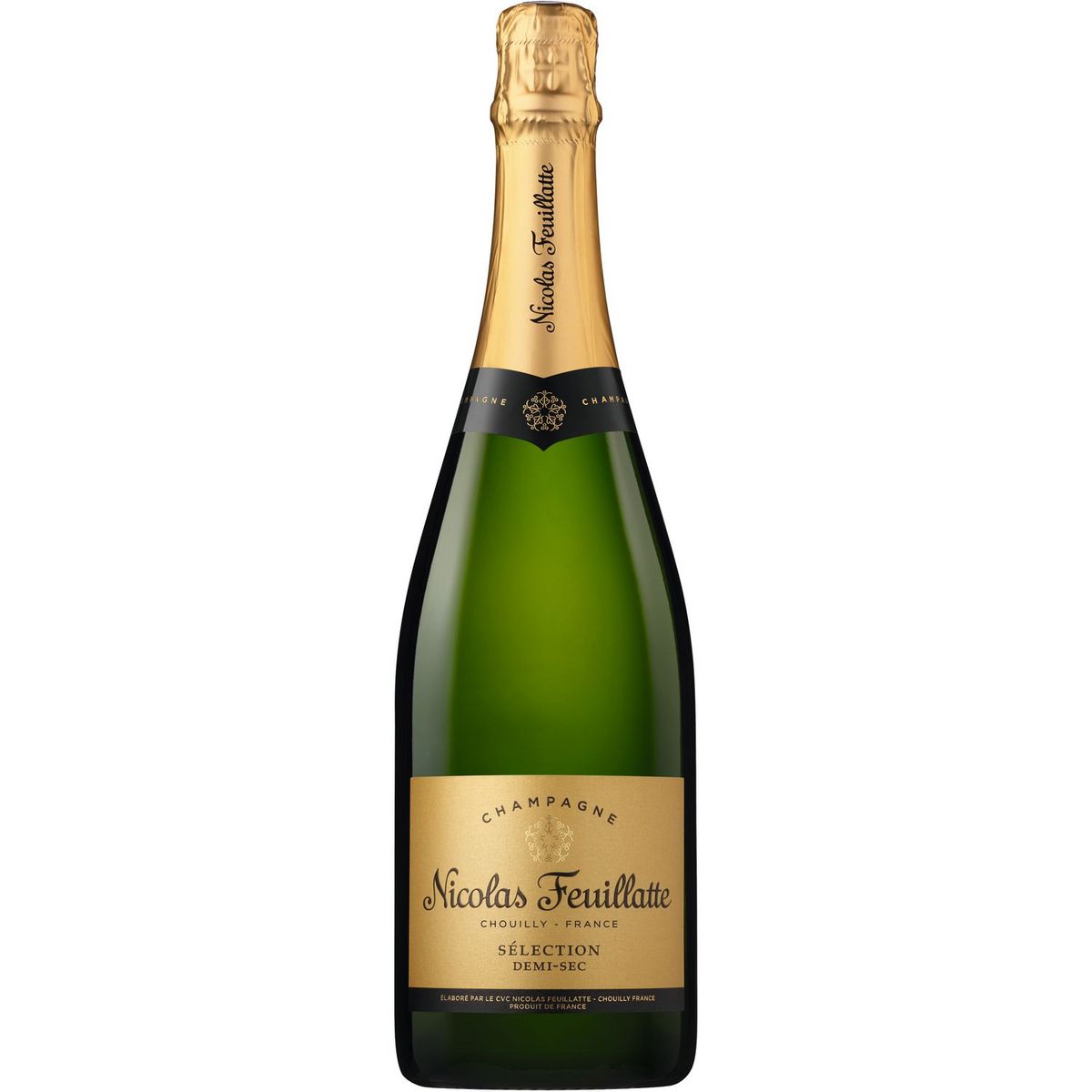 NICOLAS FEUILLATTE AOP Champagne demi-sec 75cl