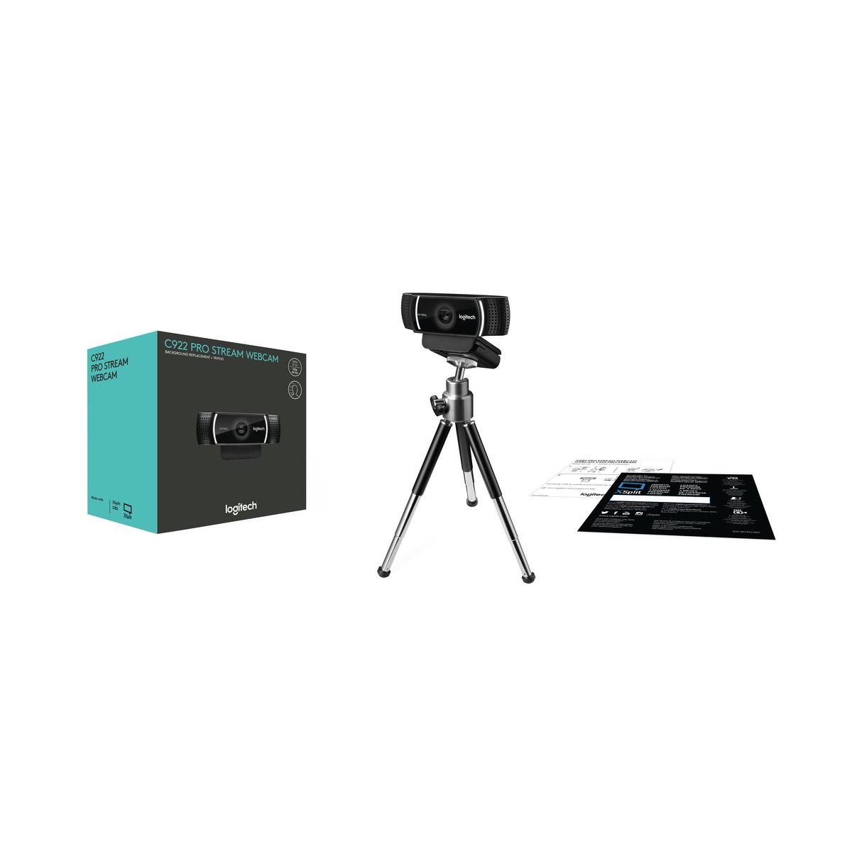 LOGITECH Webcam de diffusion C922 PRO