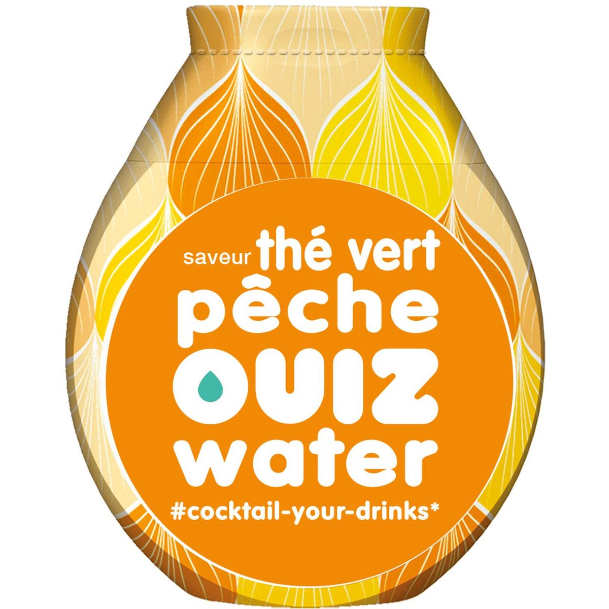 Ouiz Water aromatiseur thé vert / pêche 50ml