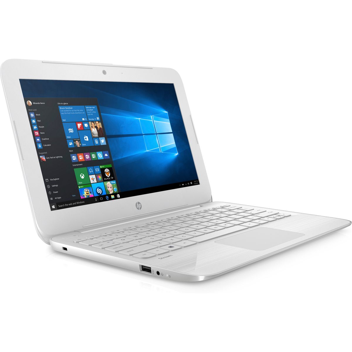 HP Ordinateur portable Stream Laptop 11-y011nf- 32 Go - Blanc