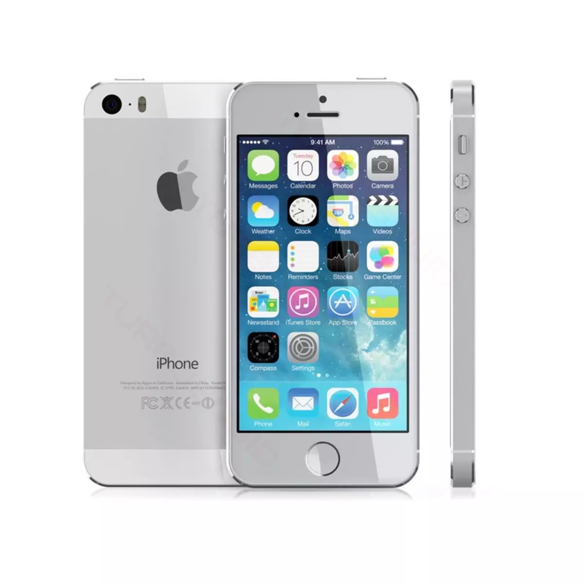 APPLE Iphone 5S Reconditionné Grade A+ - 32 Go - Argent - LAGOONA