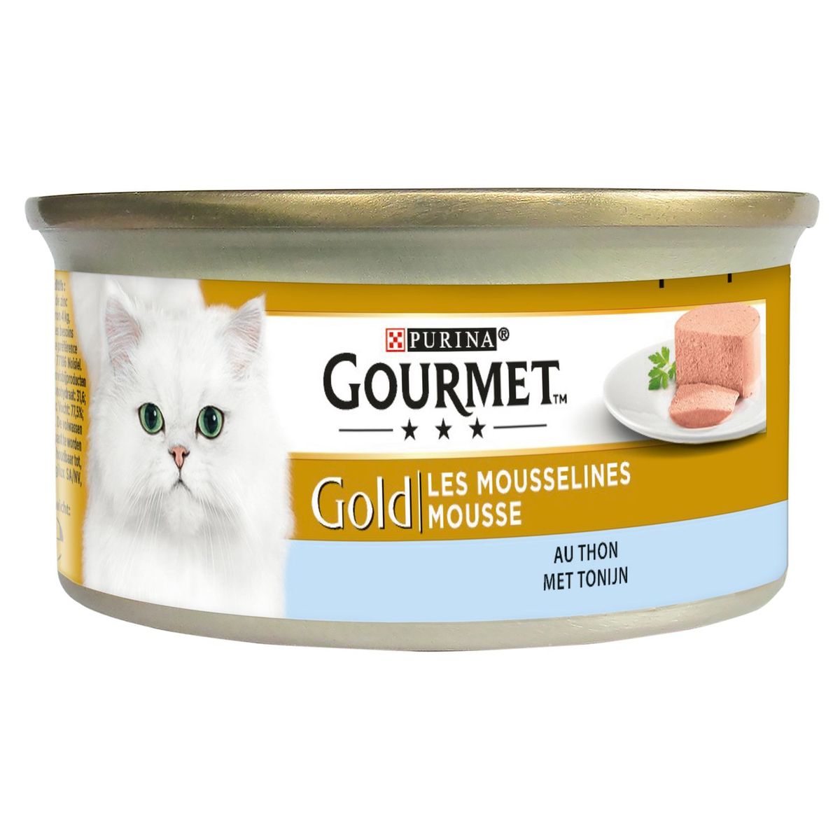 GOURMET Gourmet Gold les mousselines boîte pâtée en mousse au thon pour chat 85g 85g