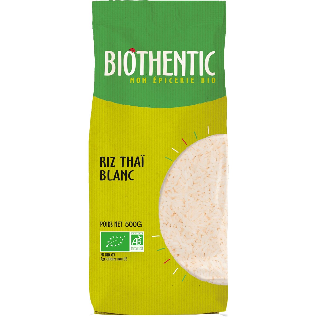 BIOTHENTIC Biothentic riz thaï blanc bio 500g
