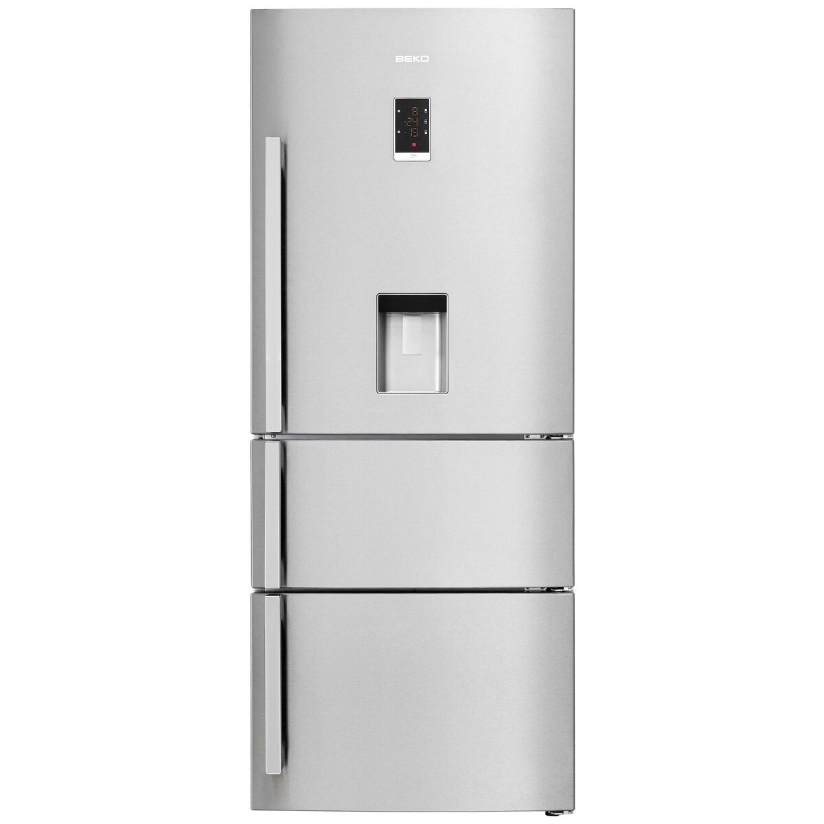 BEKO Réfrigérateur multiportes CN151920DX, 462 L, Froid Ventilé, Brassé