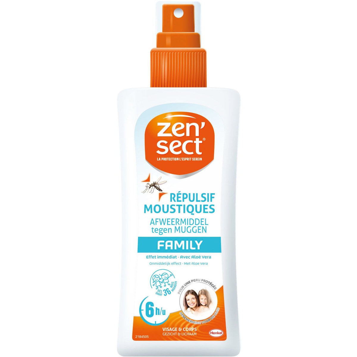 ZENSECT Zensect répulsif corporel anti-moustiques spray 100ml pas cher ...