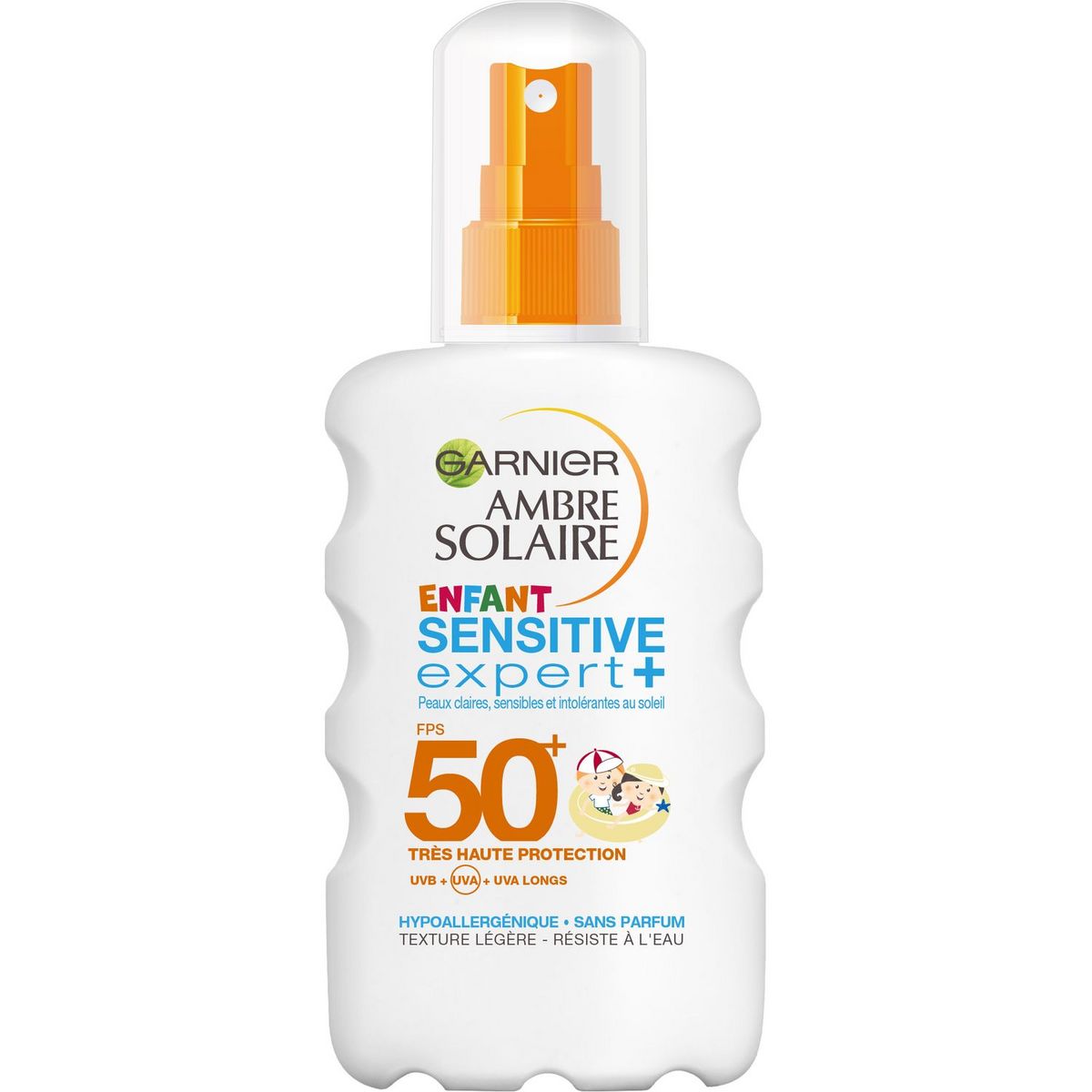 GARNIER Ambre Solaire crème solaire enfant sensitive FPS50+ 200ml