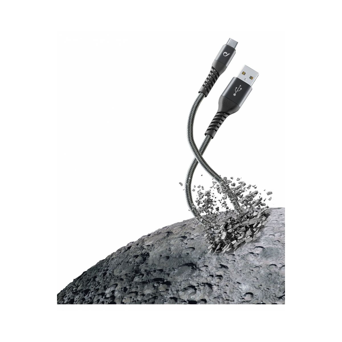 CELLULARLINE Câble USB-A vers USB-C - Noir