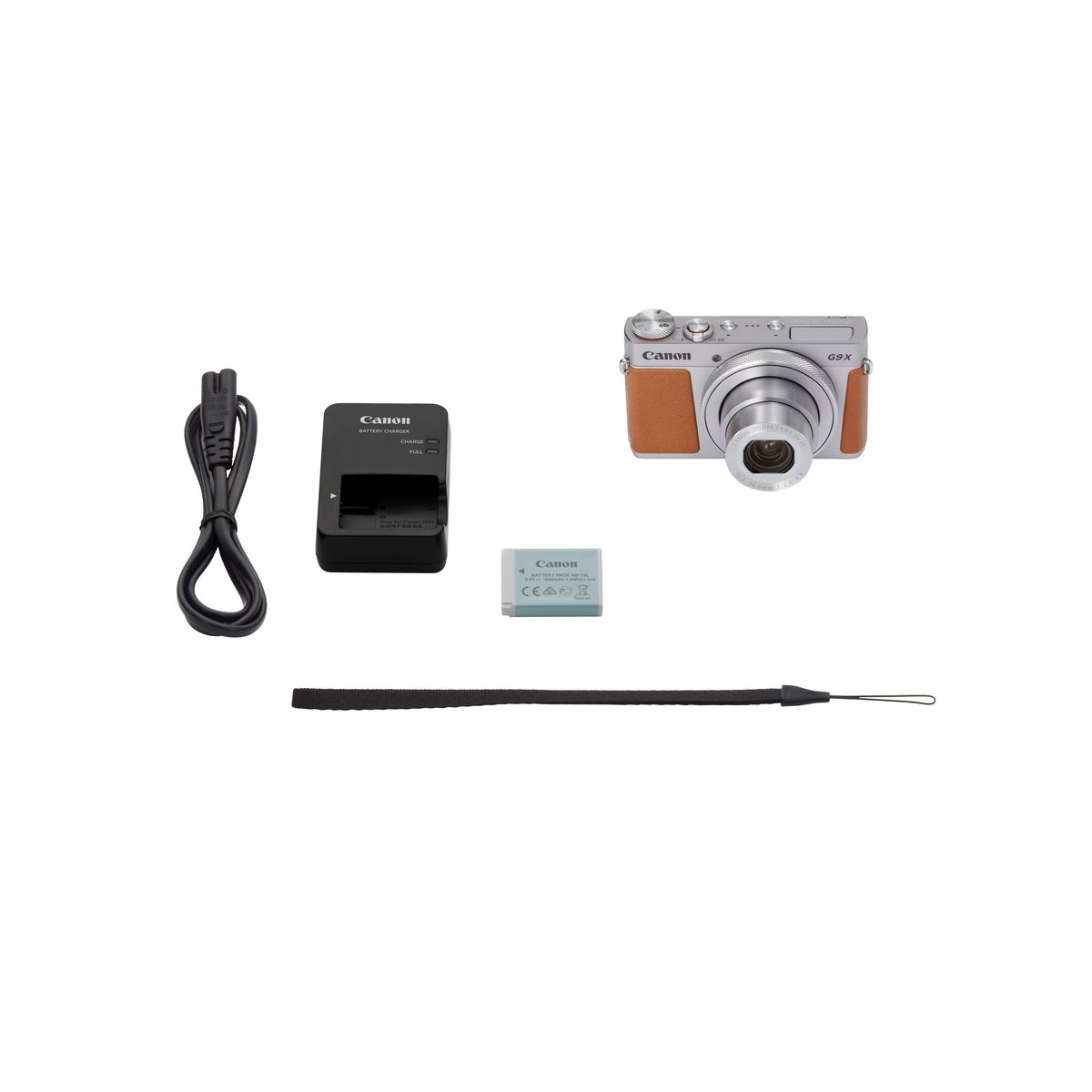 CANON Appareil Photo Compact - PowerShot G9 X Mark II - Gris + Objectif 10.2-30.6 mm