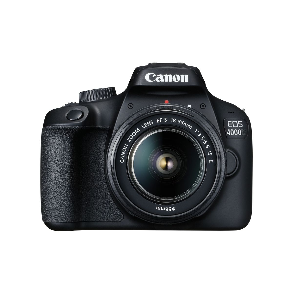 CANON Appareil Photo Reflex -  EOS 4000D - Noir + Objectif 18-55 mm
