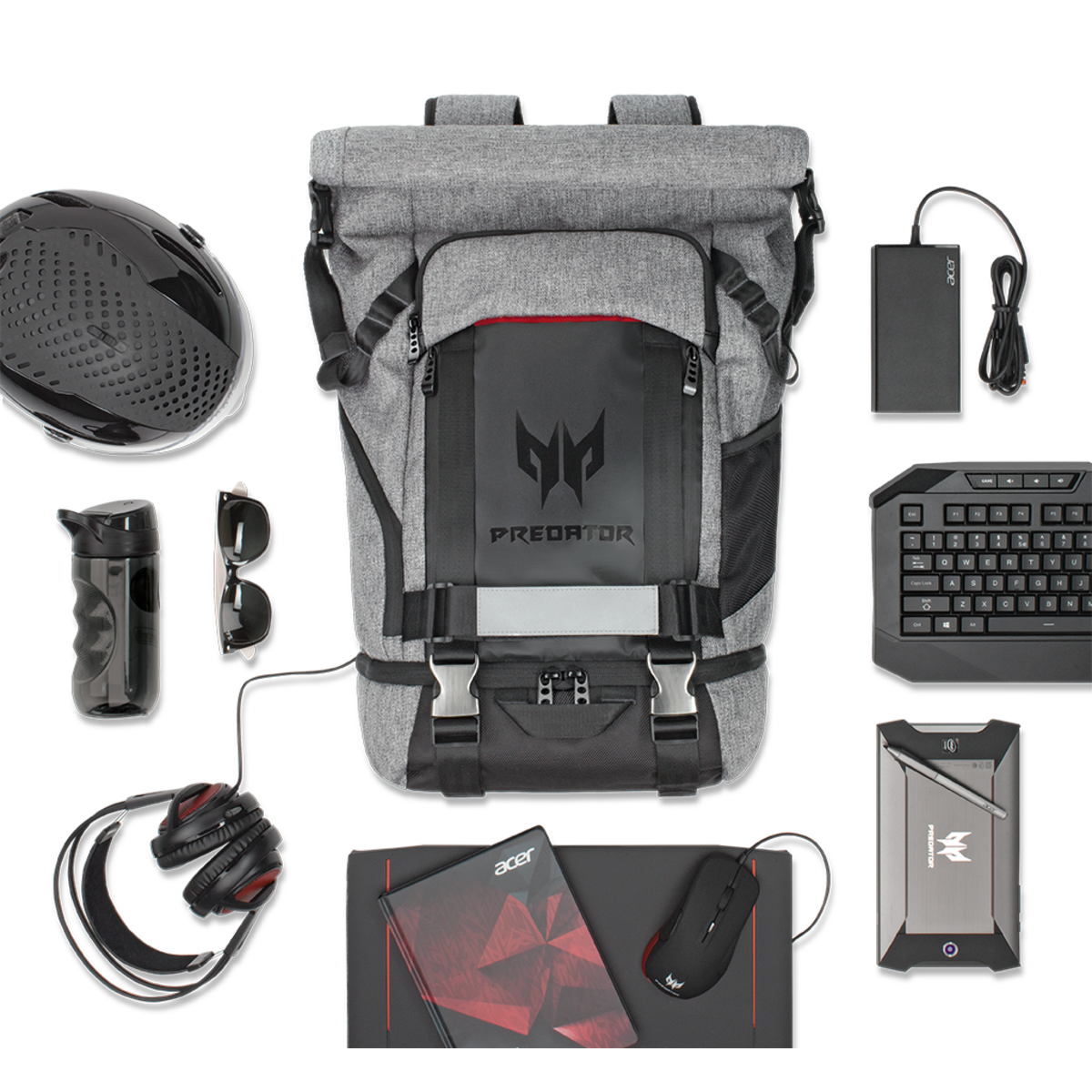 ACER Sac à dos pour ordinateur portable Gaming Predator PBG6A0