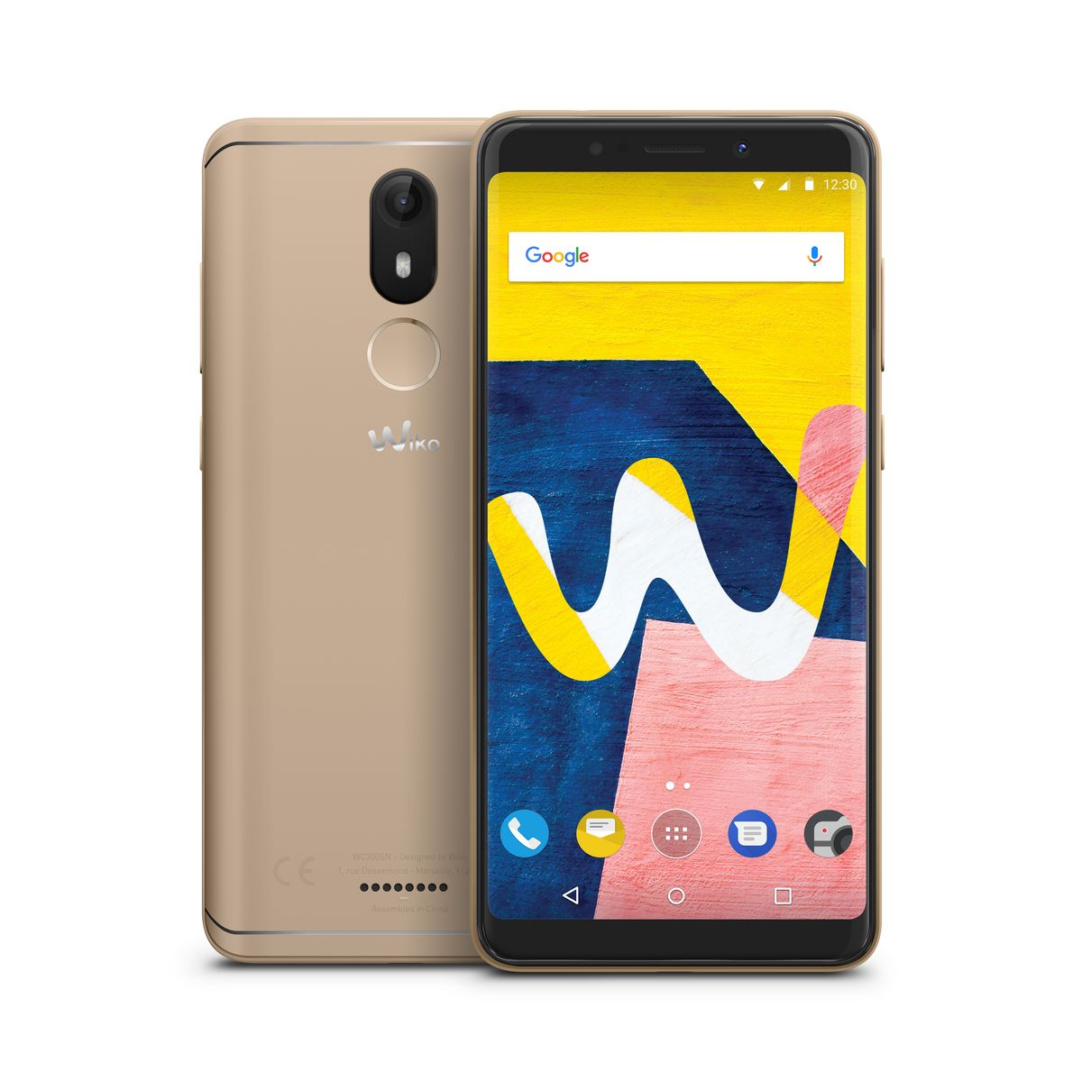 WIKO Smartphone View Lite - 16 Go - 5,45 pouces - Or