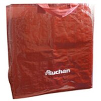 AUCHAN Sac cabas tissu recycl coloris al atoire pas cher