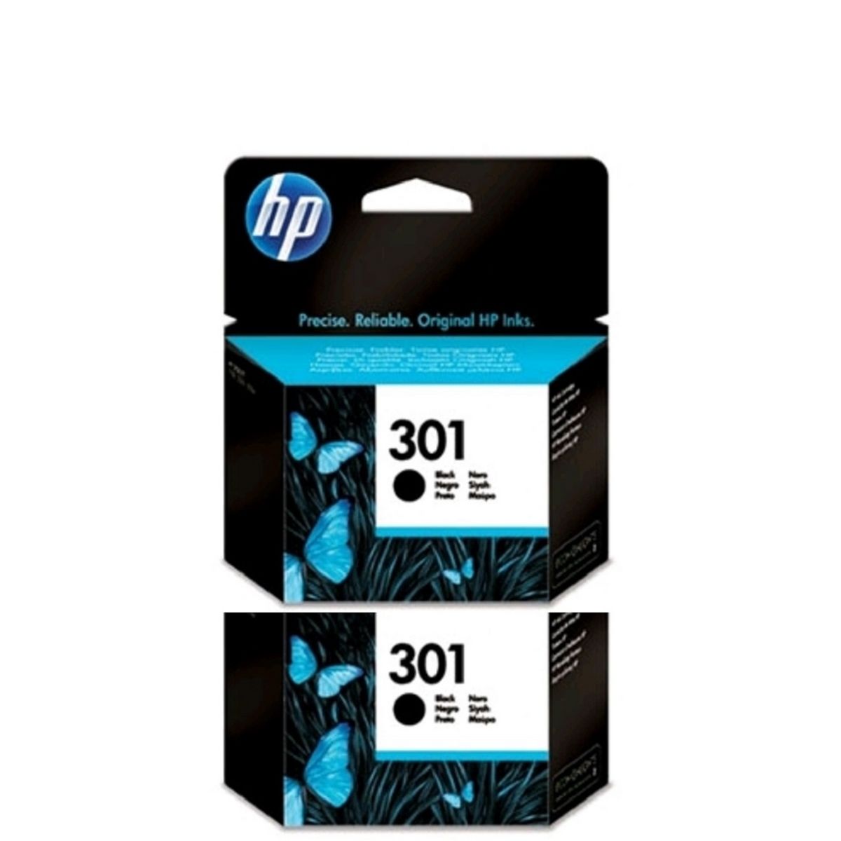 H.PACKARD Pack Cartouche d'encre N301 x 2 - Noir