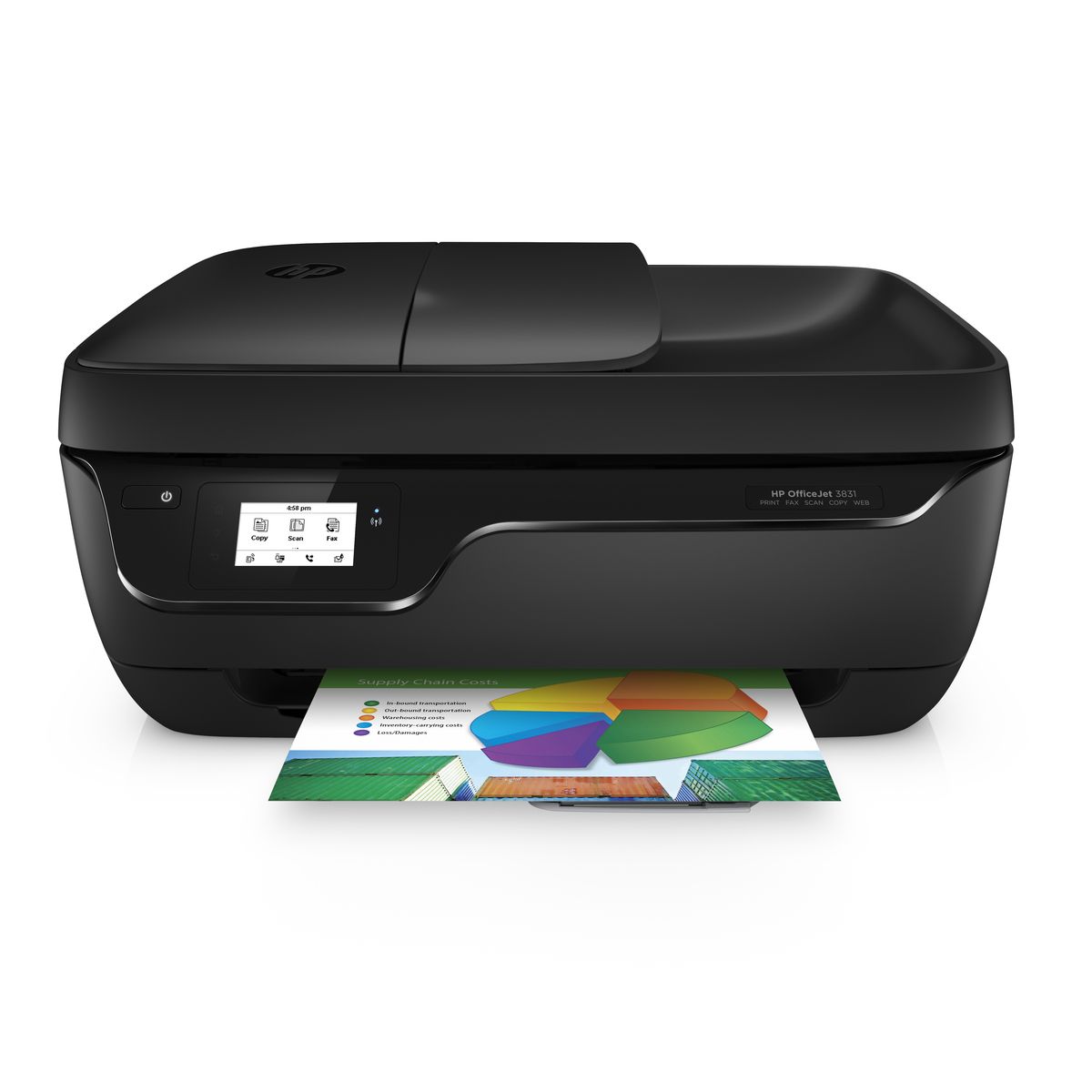 HP Imprimante Multifonction - Jet d'encre thermique - OFFICEJET 3831