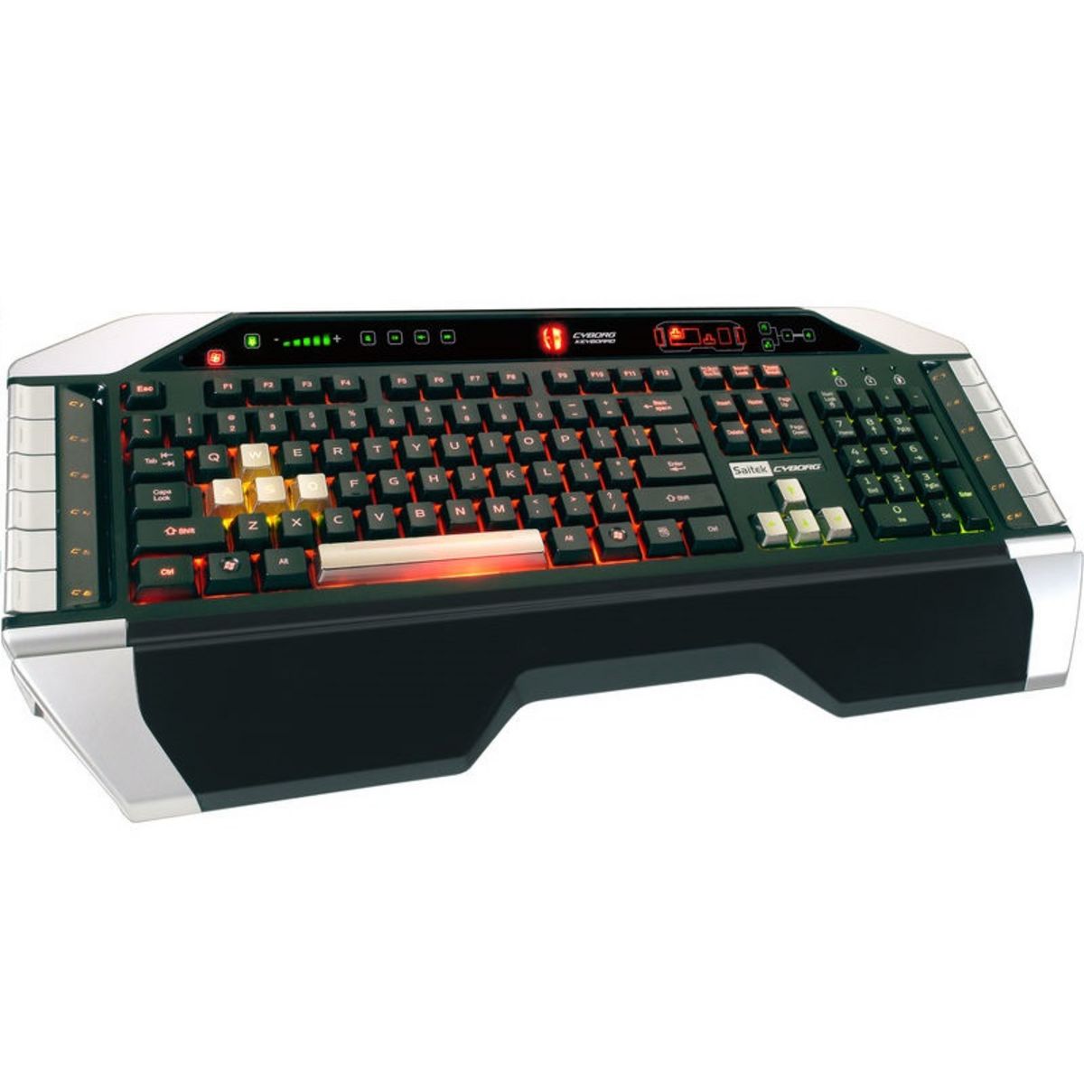 MADCATZ Clavier filaire Cyborg V.7 - Noir