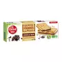 CÉRÉAL BIO Croc'graines biscuits fourrés au chocolat noir, tournesol et pavot 125g