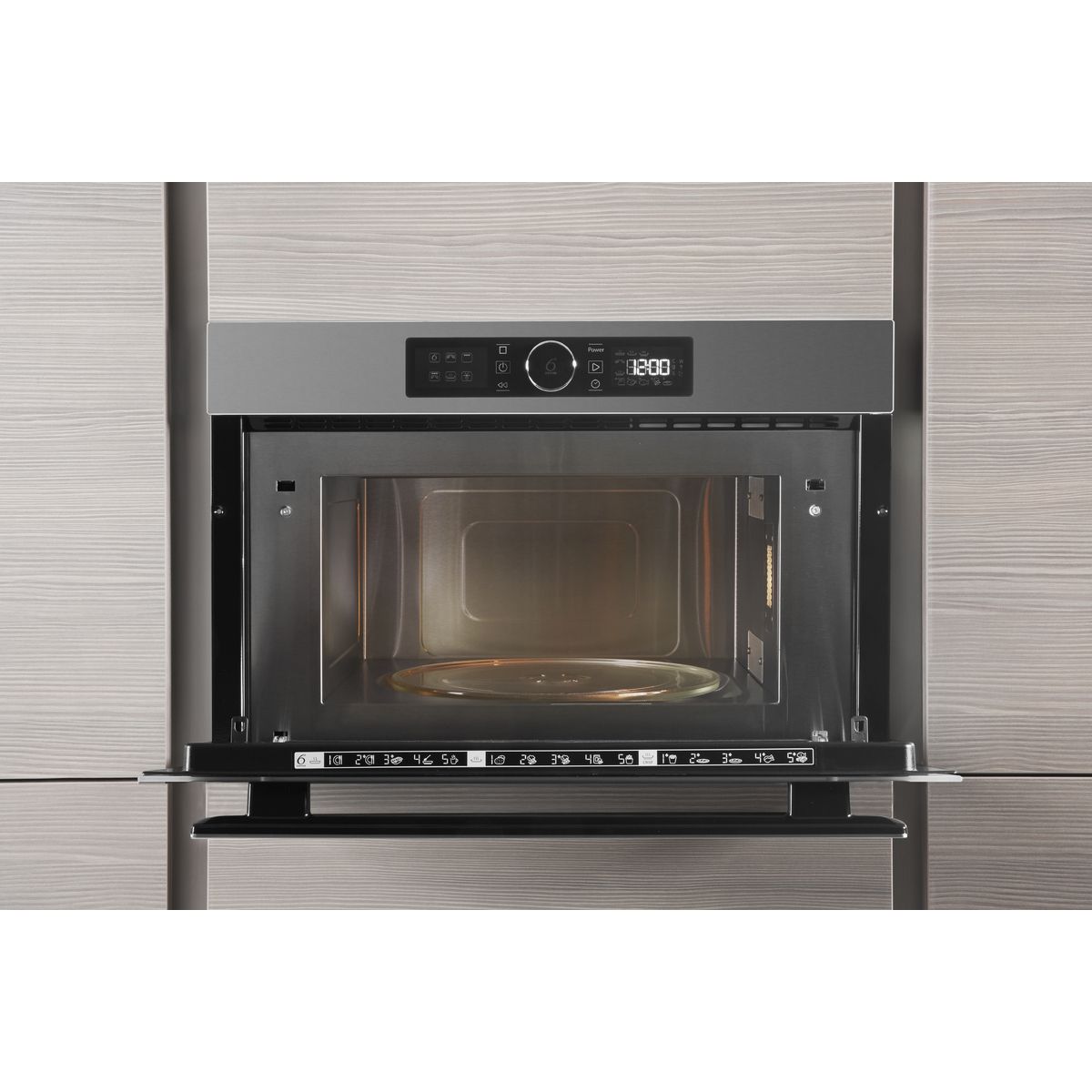 WHIRLPOOL Four micro ondes encastrable AMW730IX -