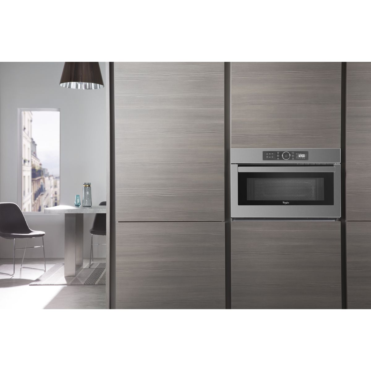 WHIRLPOOL Four micro ondes encastrable AMW730IX -