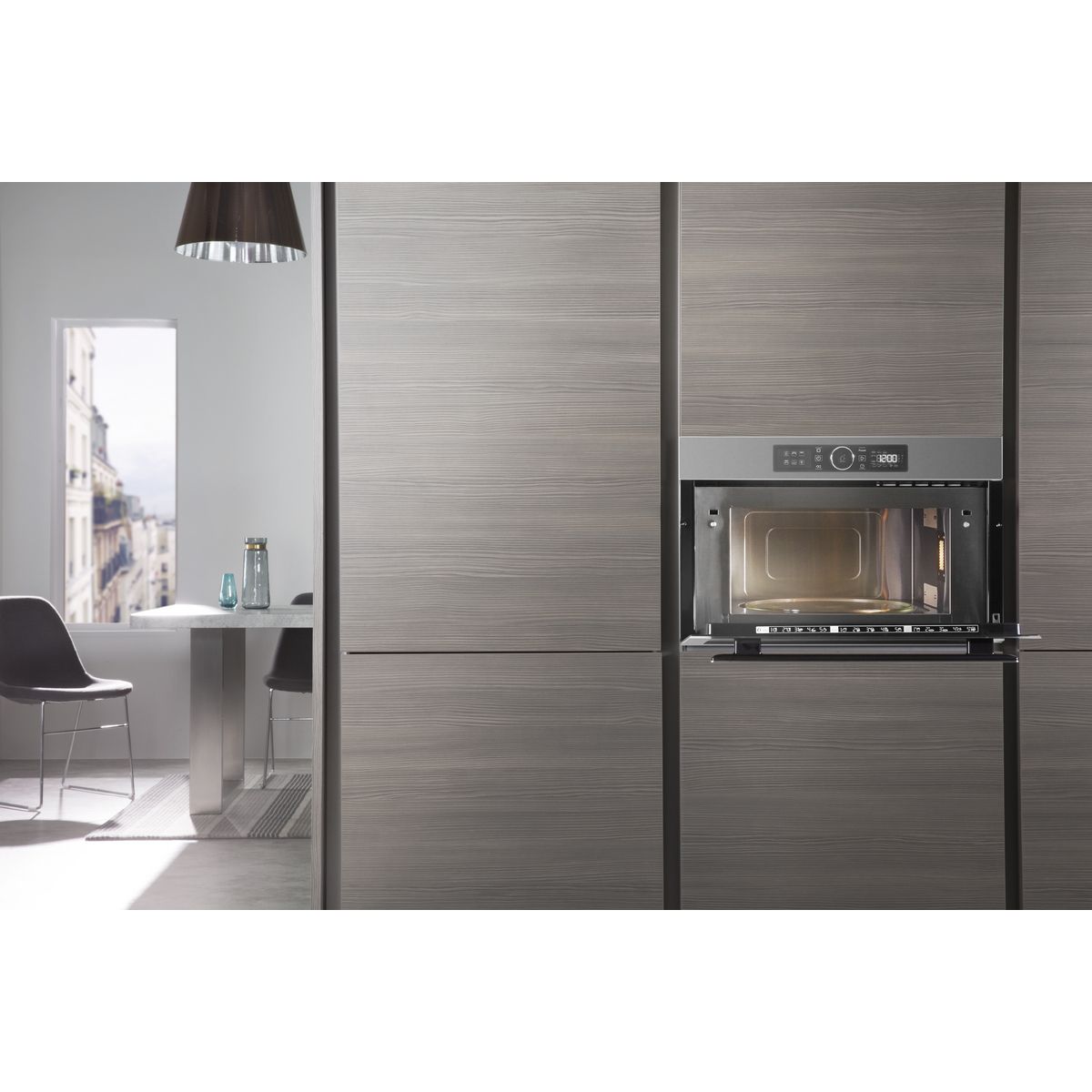 WHIRLPOOL Four micro ondes encastrable AMW730IX -