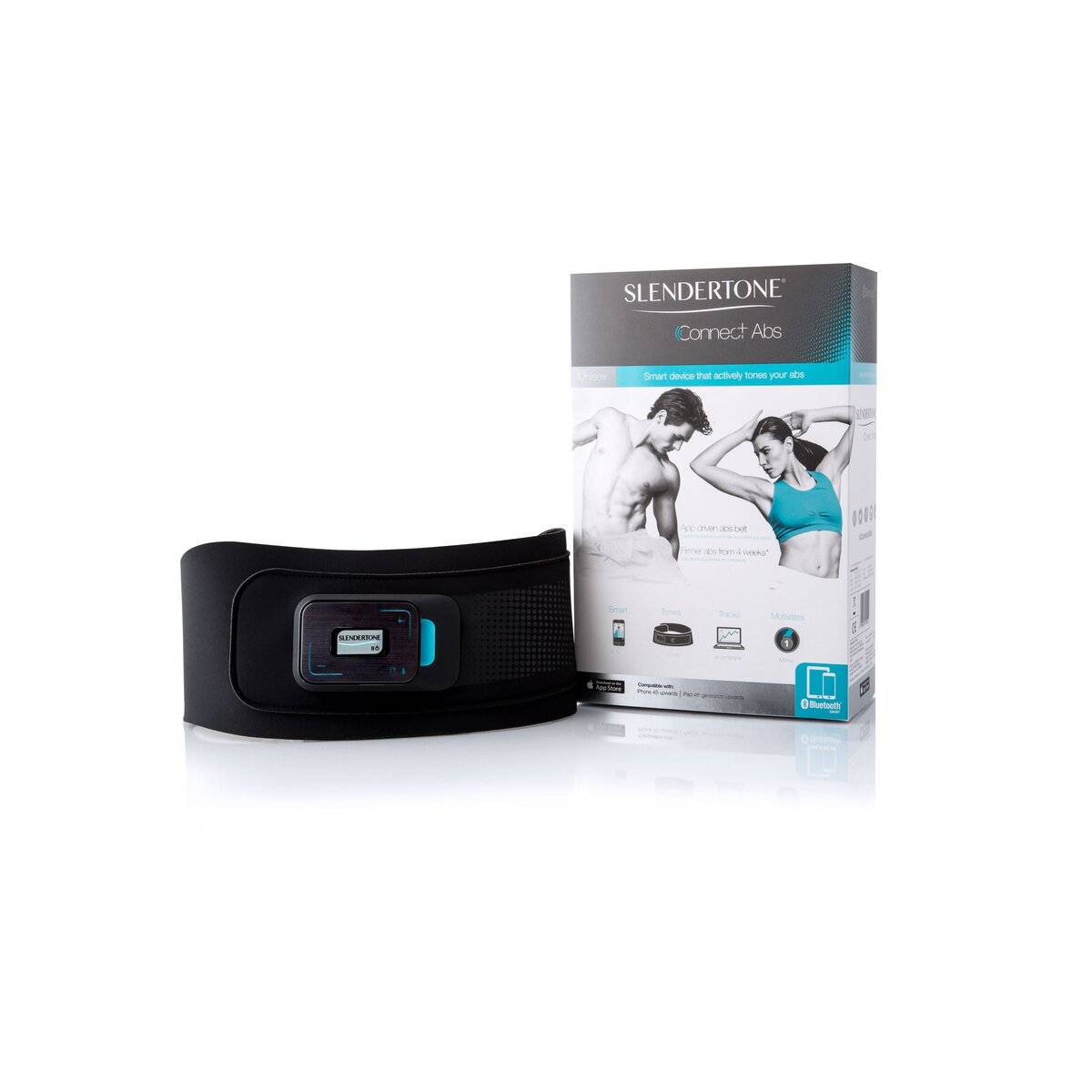 Ceinture abdominale corebelt 1.0 s/m noir Compex