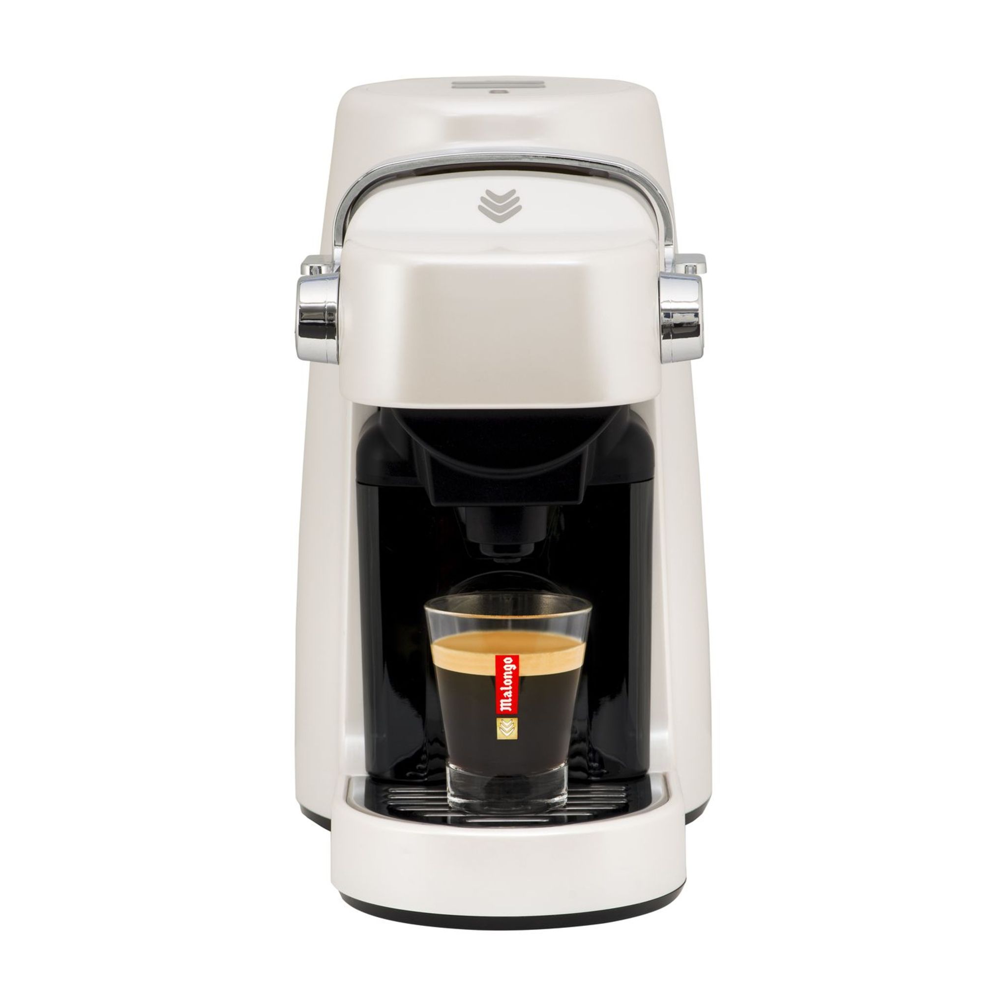 Voir la diapositive 1 : MALONGO Cafetière à dosette Malongo Néoh - Ice Pearl - Blanc