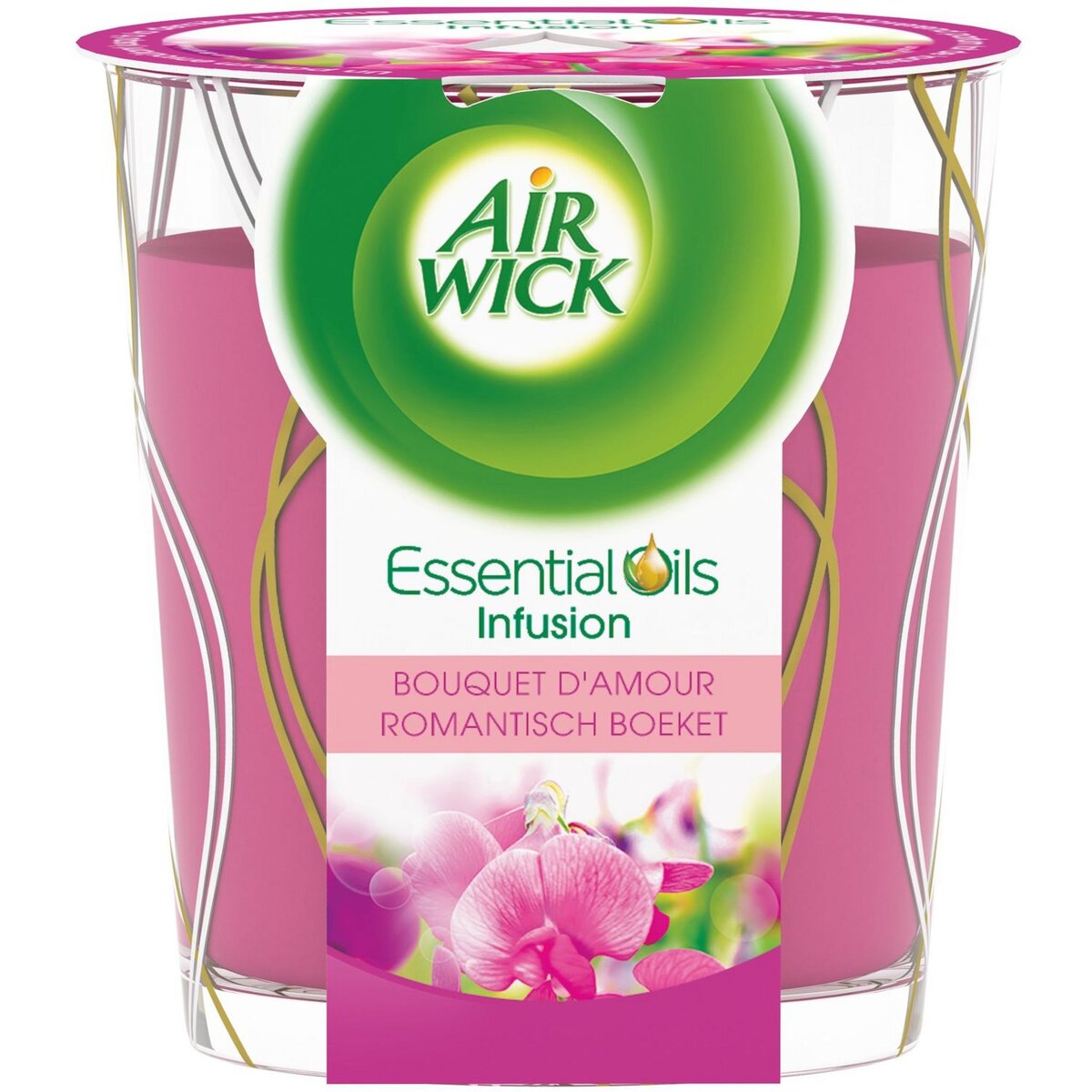 AIR WICK Air Wick bougie essential oils décorée bouquet x1