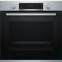 Voir la diapositive 1 : BOSCH Four encastrable HBA534BR0, 71 L, Multifonction, Air Pulsé, Nettoyage par catalyse