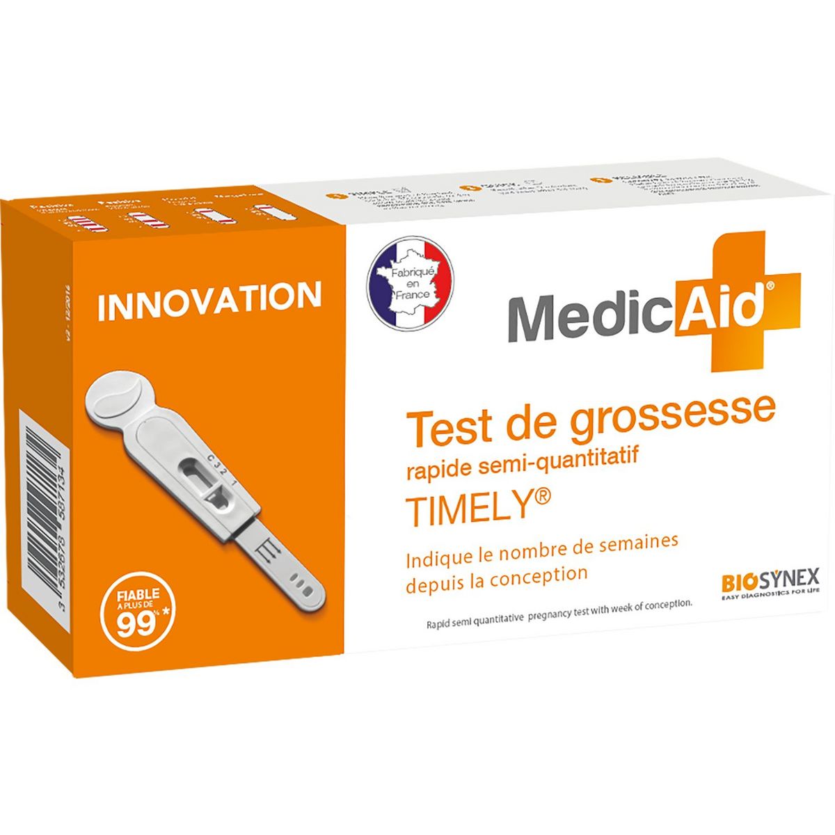 MEDIC AID Test de grossesse 1 test