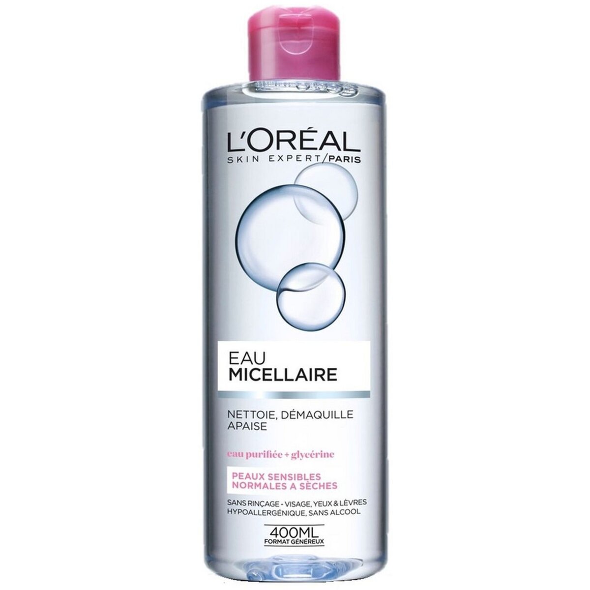 L'OREAL L'Oréal dermo eau démaquillante micellaire soft 400ml