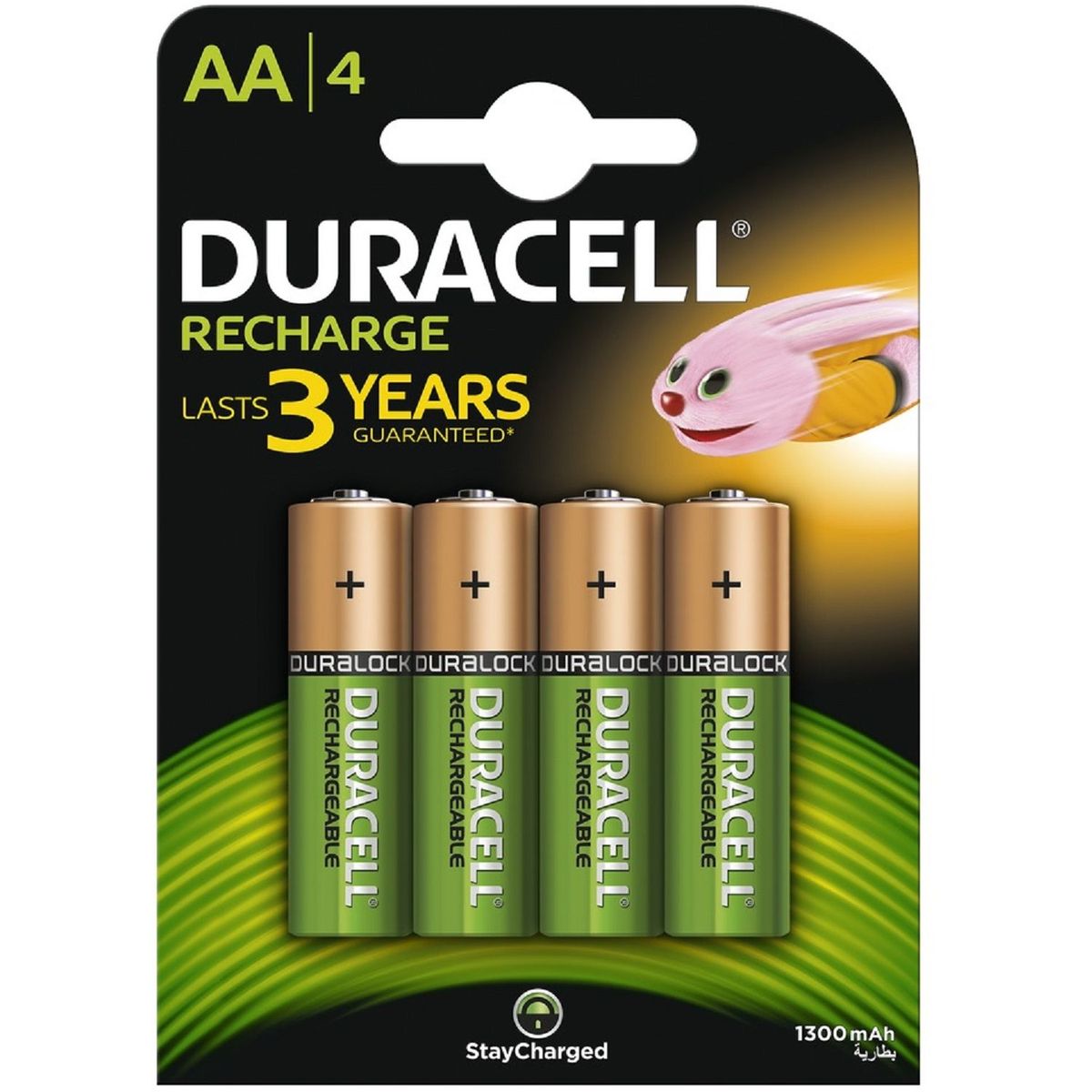 DURACELL Duracell accu 4 piles AA 1300mah