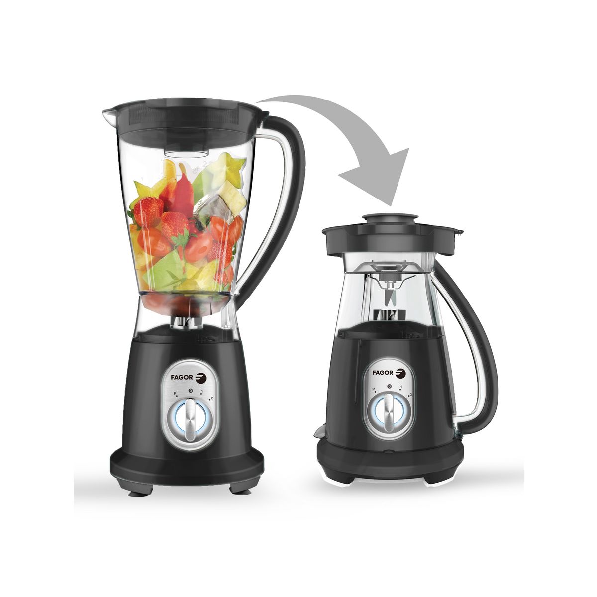 FAGOR Blender FG2205 - Noir