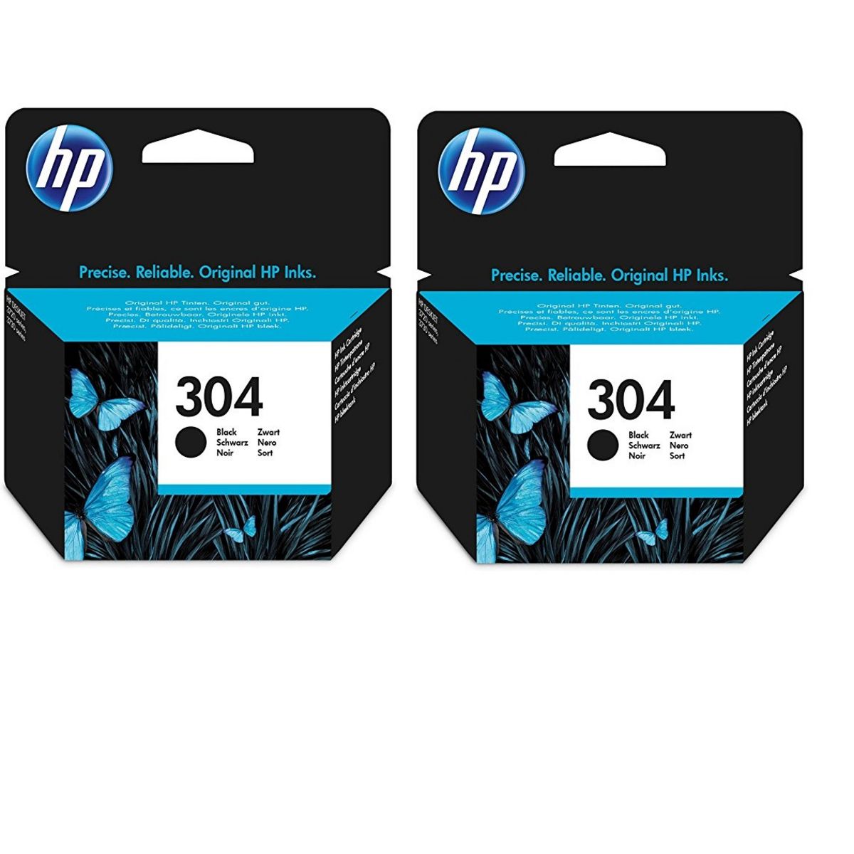 HP Encre pack 2x n°304 noir
