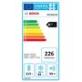 Voir la diapositive 4 : BOSCH Réfrigérateur combiné KGV36VL32S, 307 L, Froid ventilé et  LowFrost