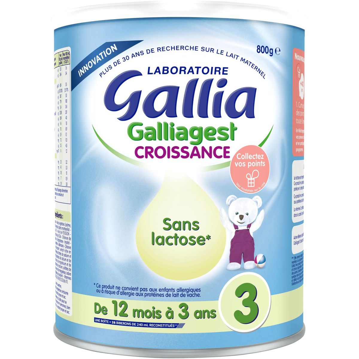 GALLIA Gallia galliagest croissance 800g de 12 mois à 3 ans