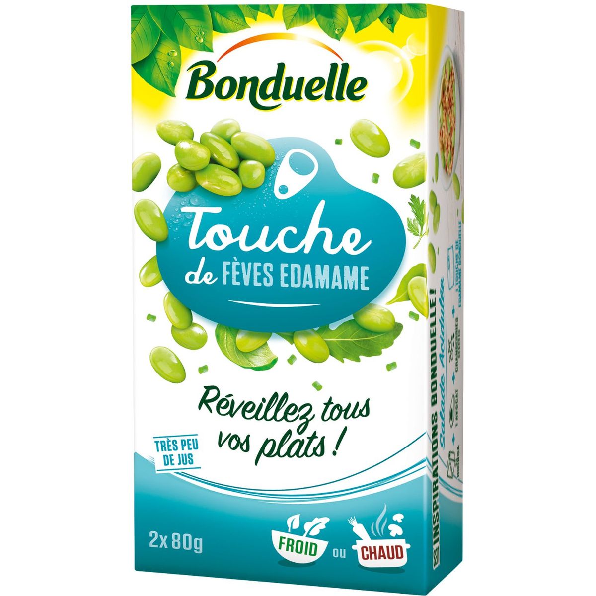 BONDUELLE Bonduelle touche de fèves de soja 130g