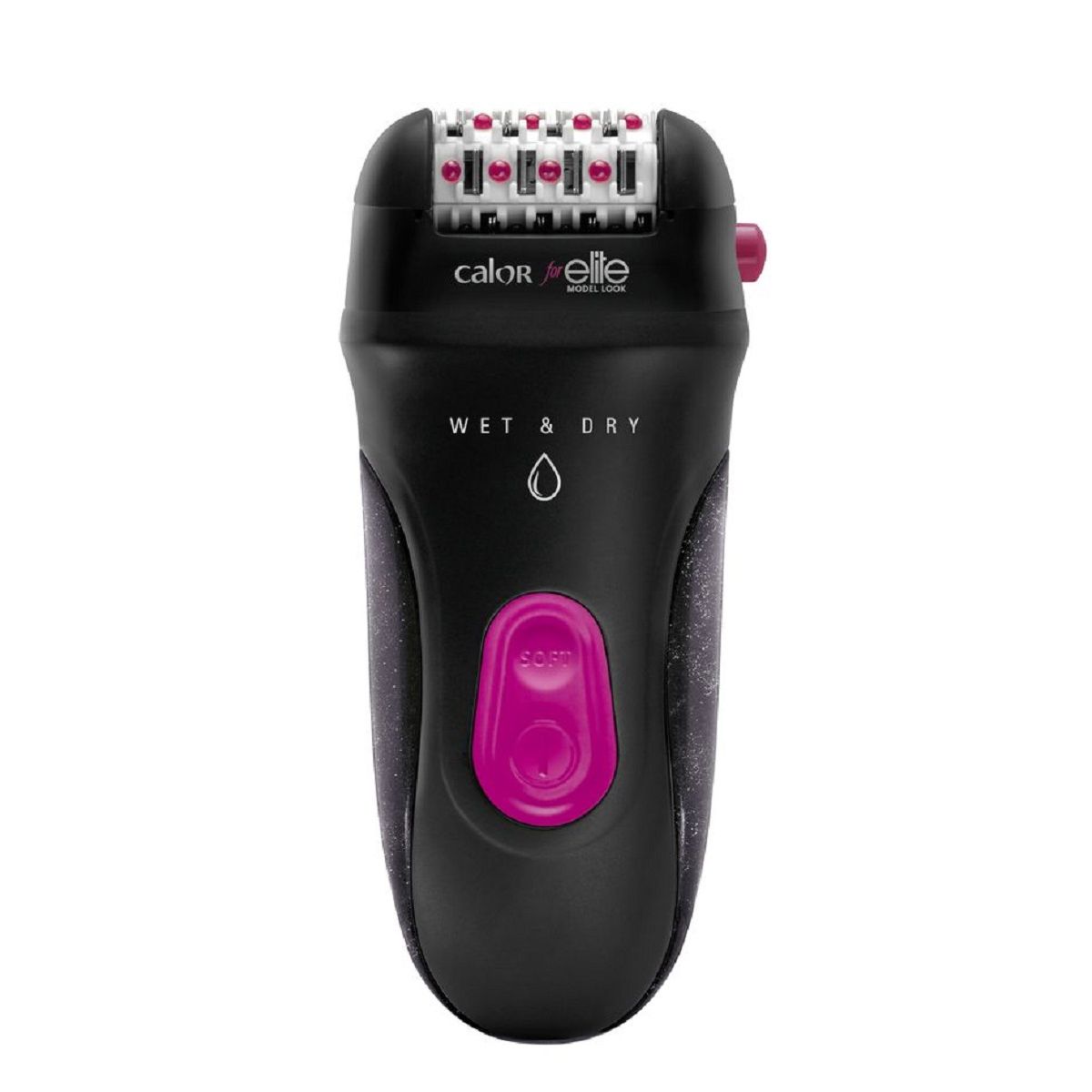 CALOR Épilateur Wet & Dry EP8002C0, 24 pincettes, Billes de massage