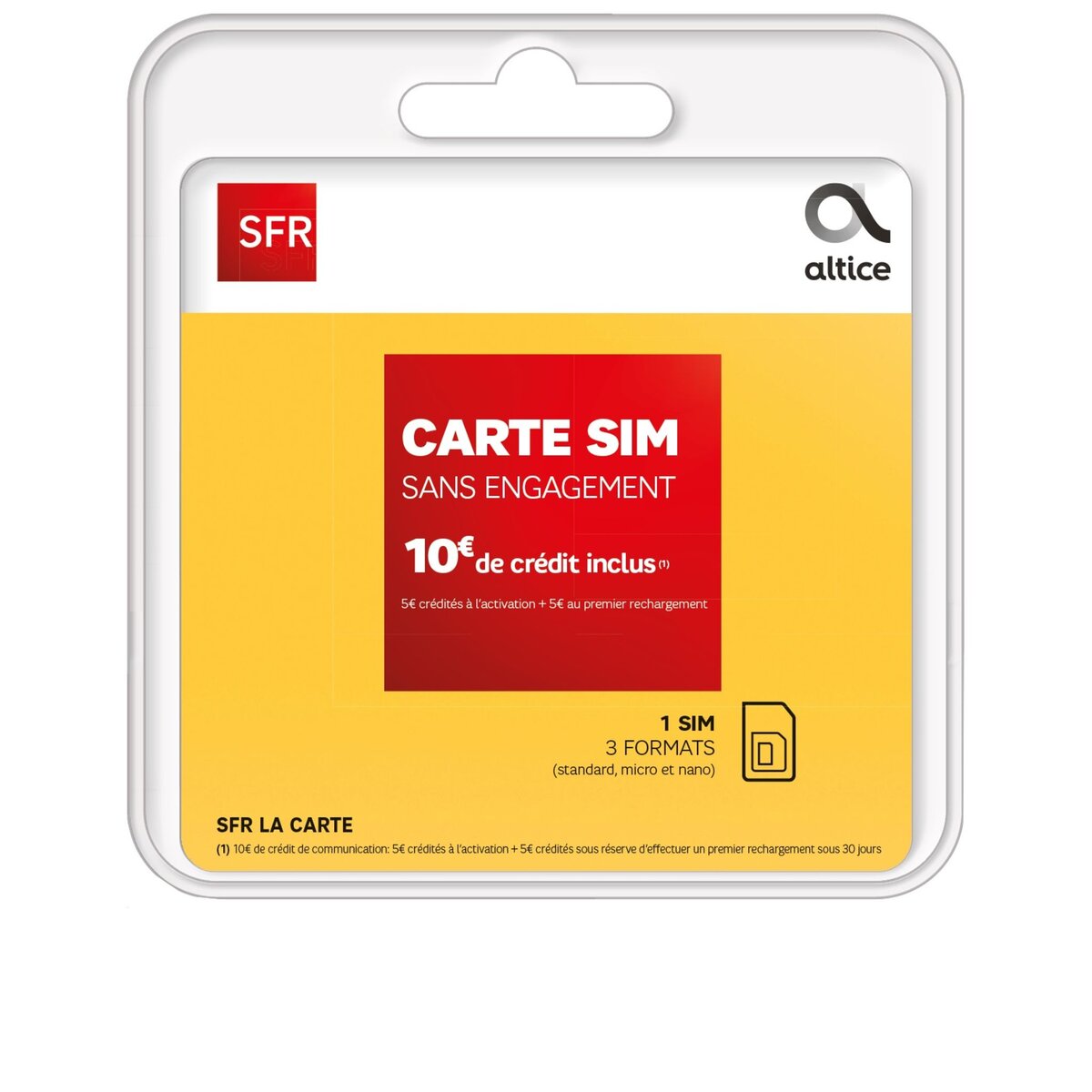 Comment fonctionne la carte SIM prépayée SFR La Carte ?