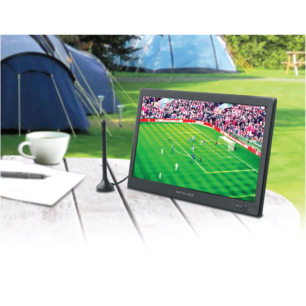 MUSE M-335 TV LED HD 25.7 cm  Portable 12V