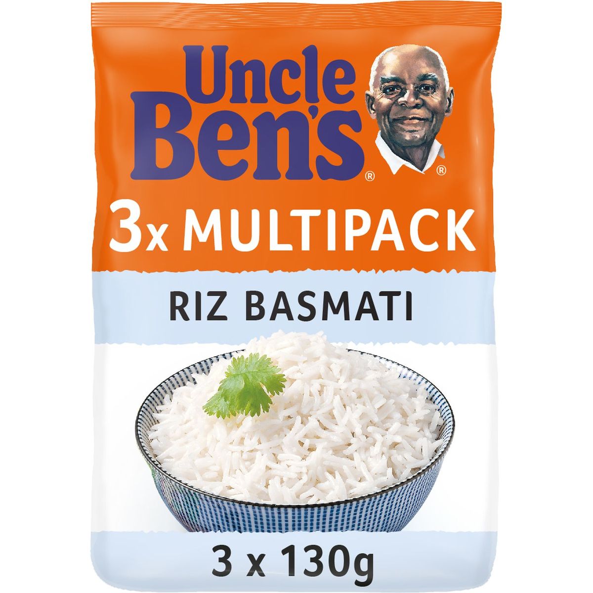 UNCLE BEN'S Uncle Benz riz express basmati 3x130g