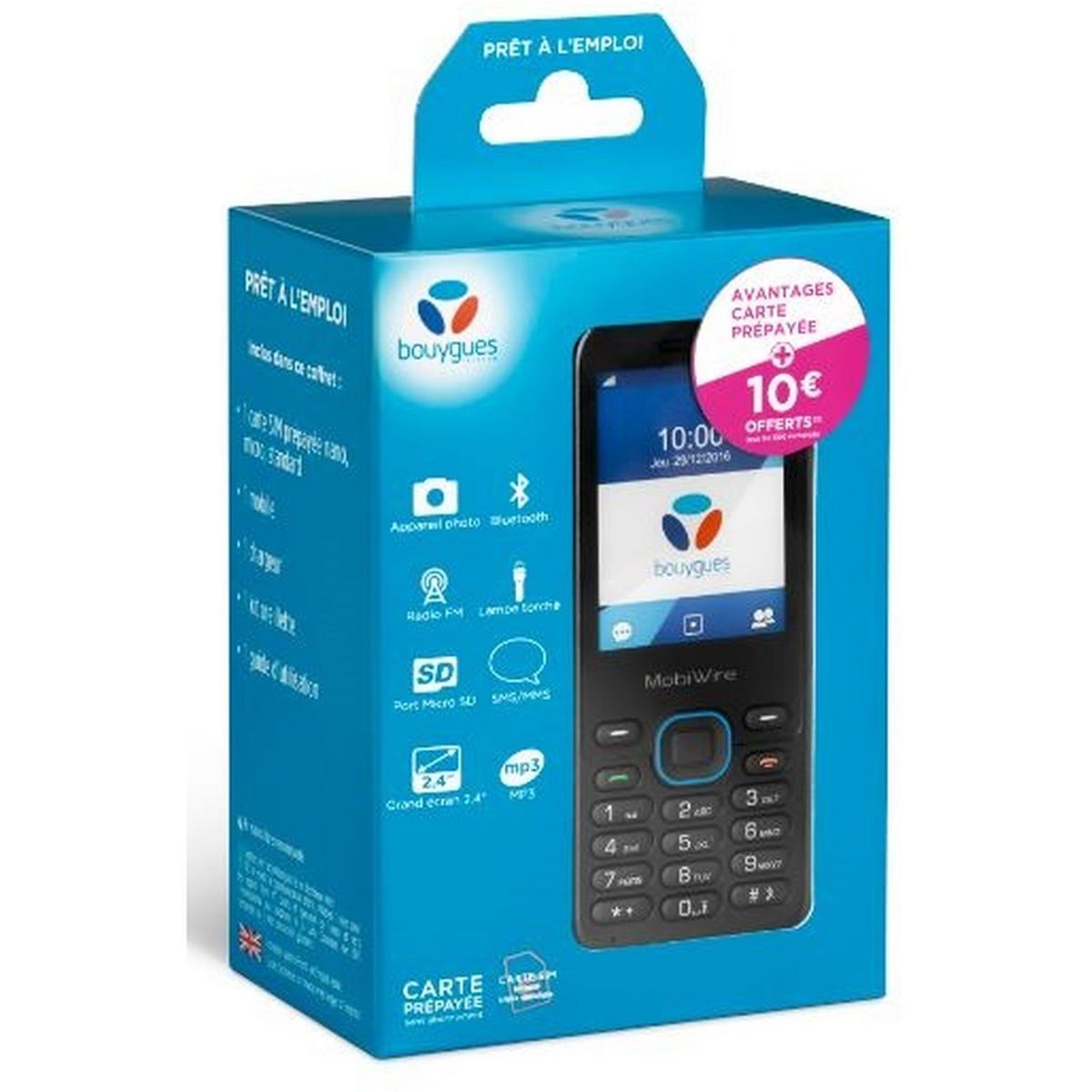 BOUYGUES Carte SIM prépayée