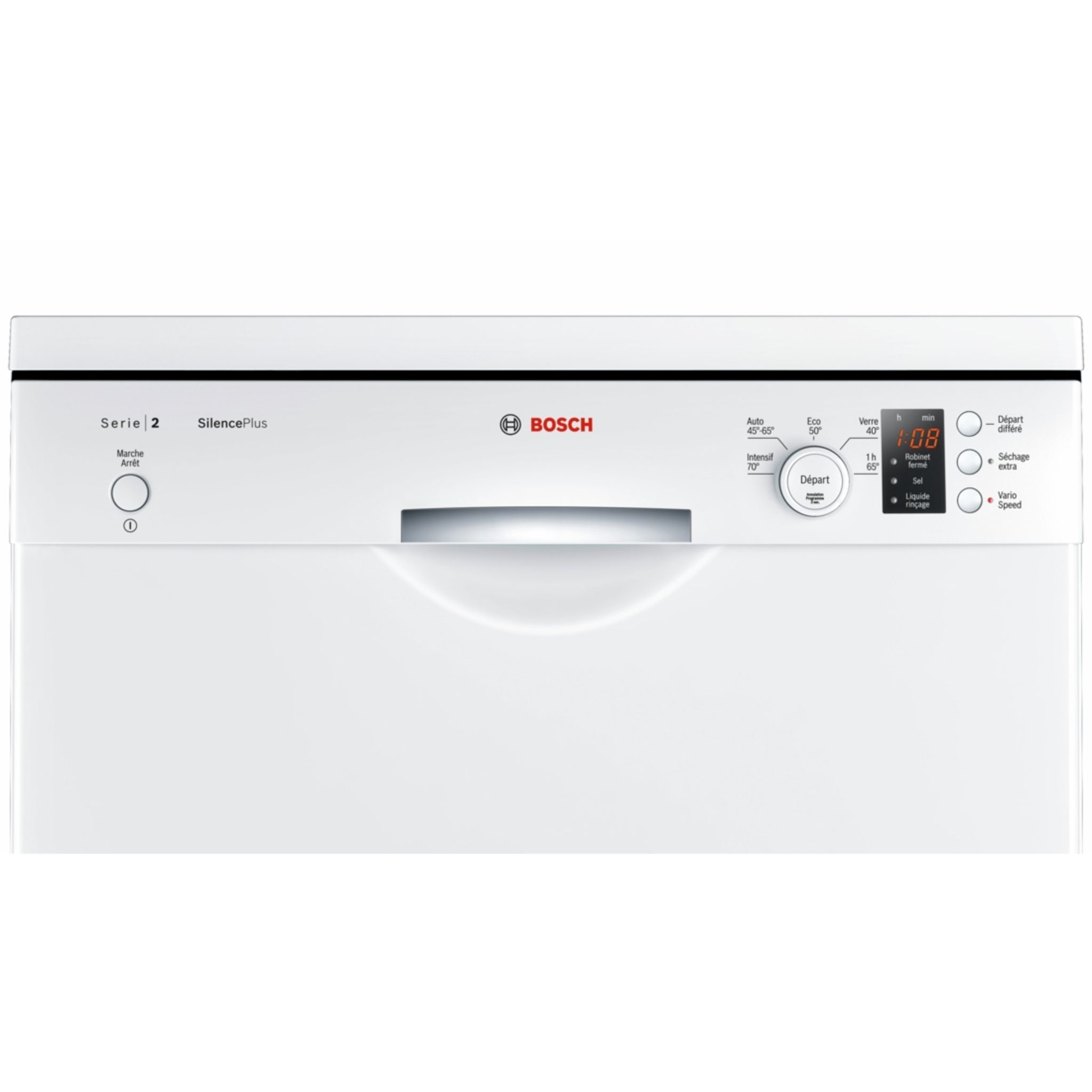 Voir la diapositive 2 : BOSCH Lave-vaisselle pose libre SMS25AW00F - 12 couverts, 60cm, 48dB, 5 programmes