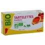 AUCHAN BIO Auchan Bio Tartelettes à la framboise 9 biscuits 125g 9 biscuits 125g
