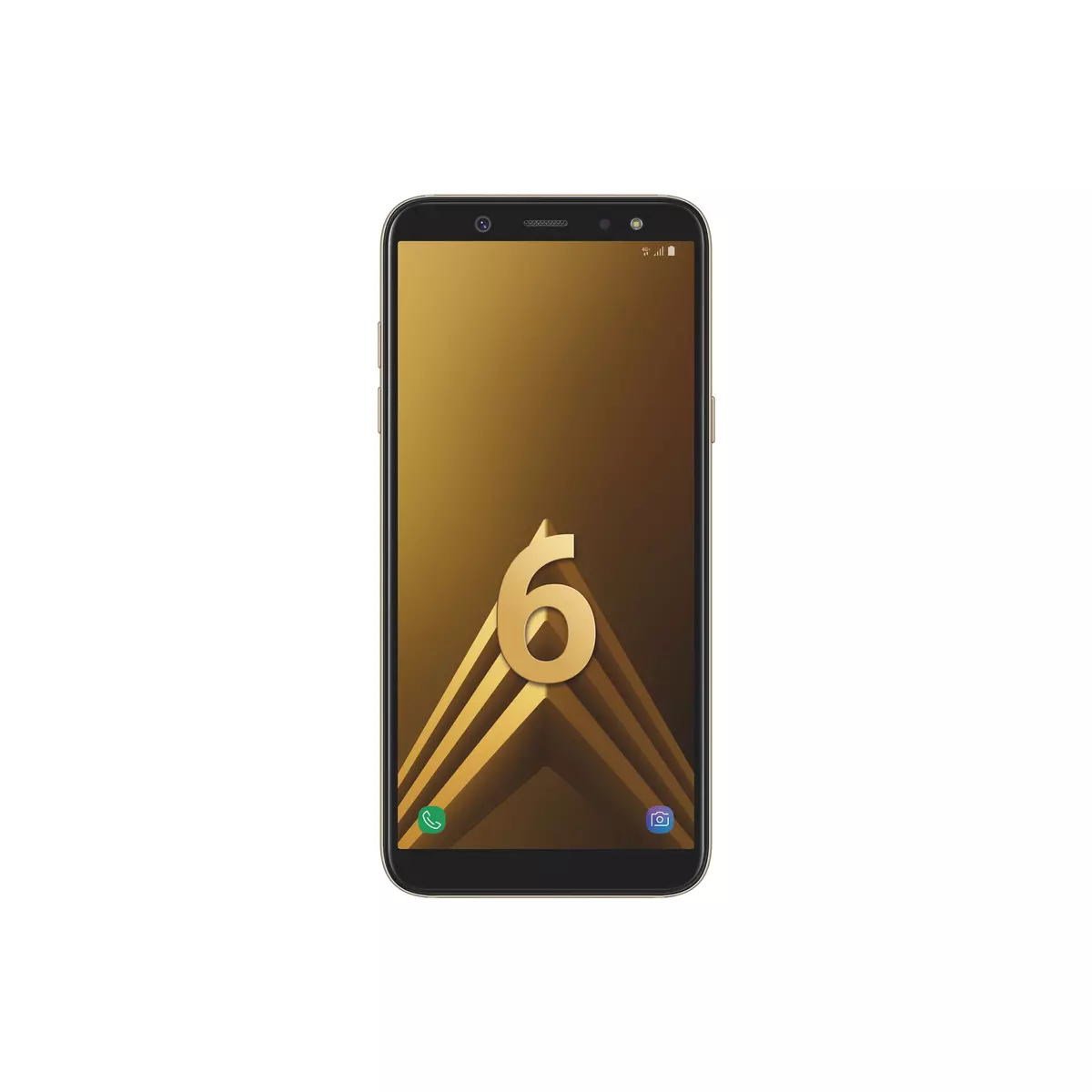 SAMSUNG Smartphone - Galaxy A6+ - 32 Go - 6.0 pouces - Or - Double SIM