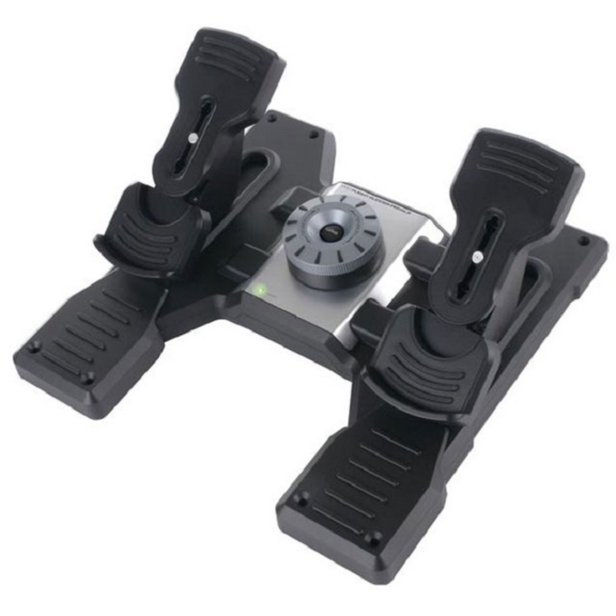 Voir la diapositive 4 : LOGITECH Palonnier Pro Flight Rudders Pedals