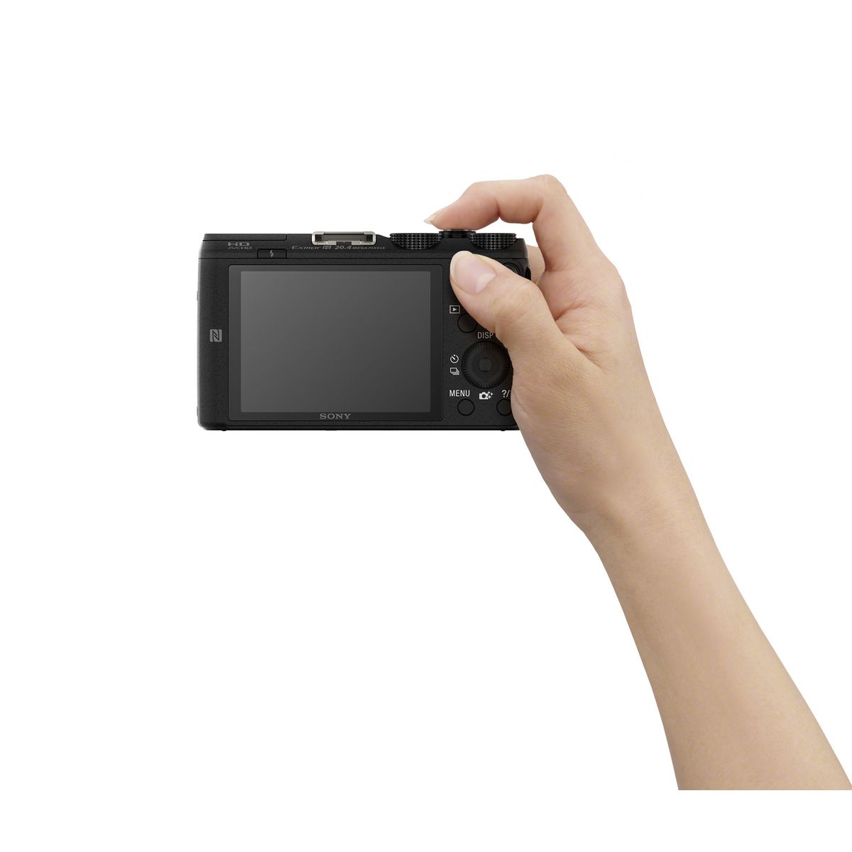SONY Appareil Photo Compact - DSC-HX60 - Noir + Objectif 4.3-129 mm
