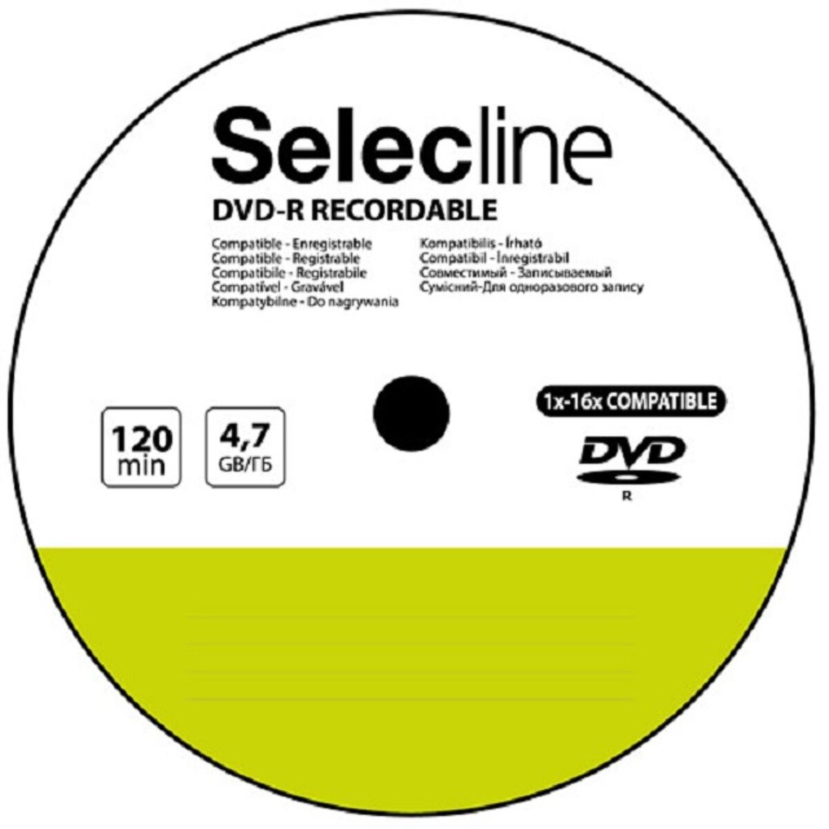 SELECLINE DVD-R 4.7GB 16X Sleeve