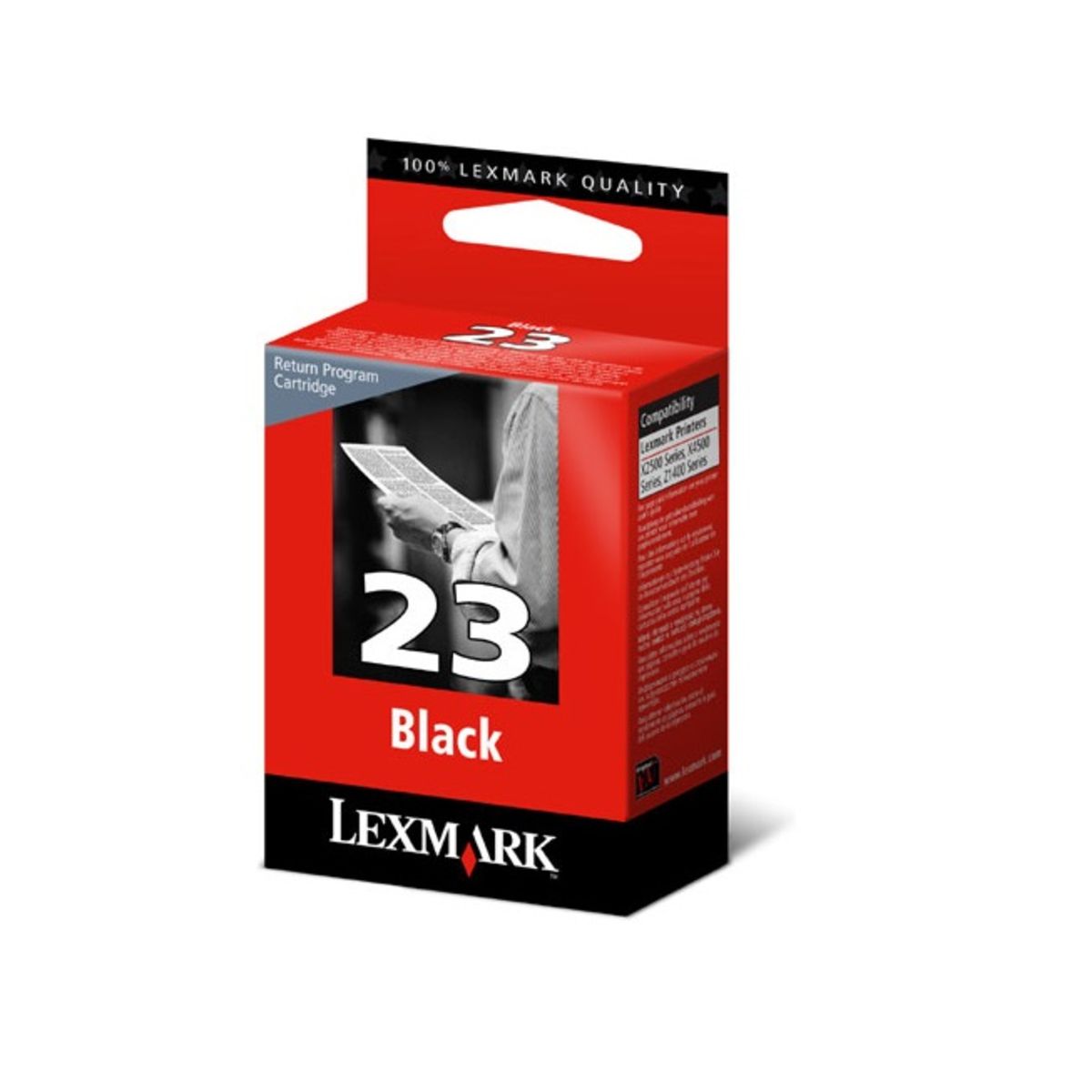 LEXMARK Cartouche CARTOUCHE LRP NO23 NOIR