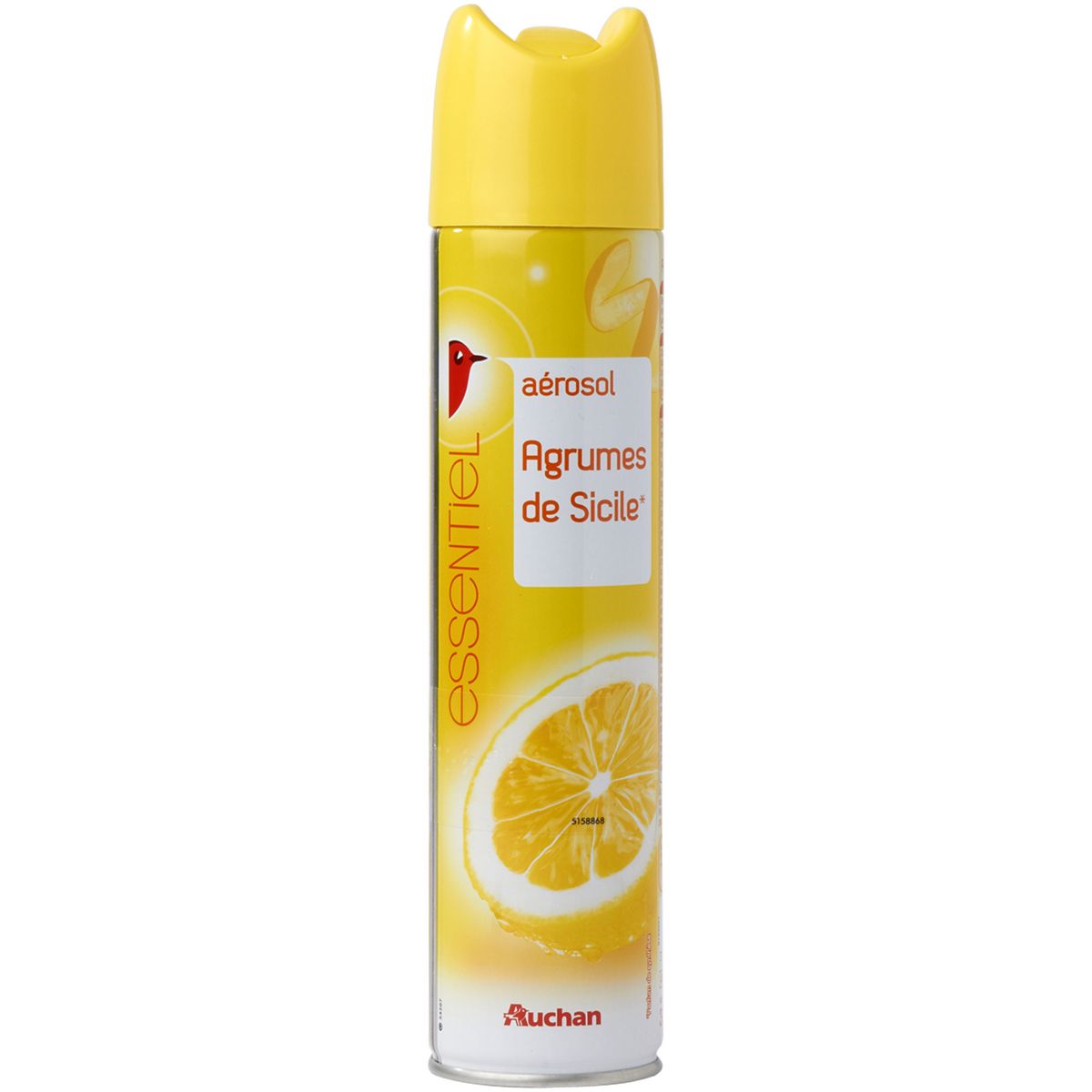 AUCHAN Spray désodorisant agrumes de Sicile 300ml
