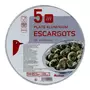 AUCHAN Plats aluminium pour 12 escargots 5 plats