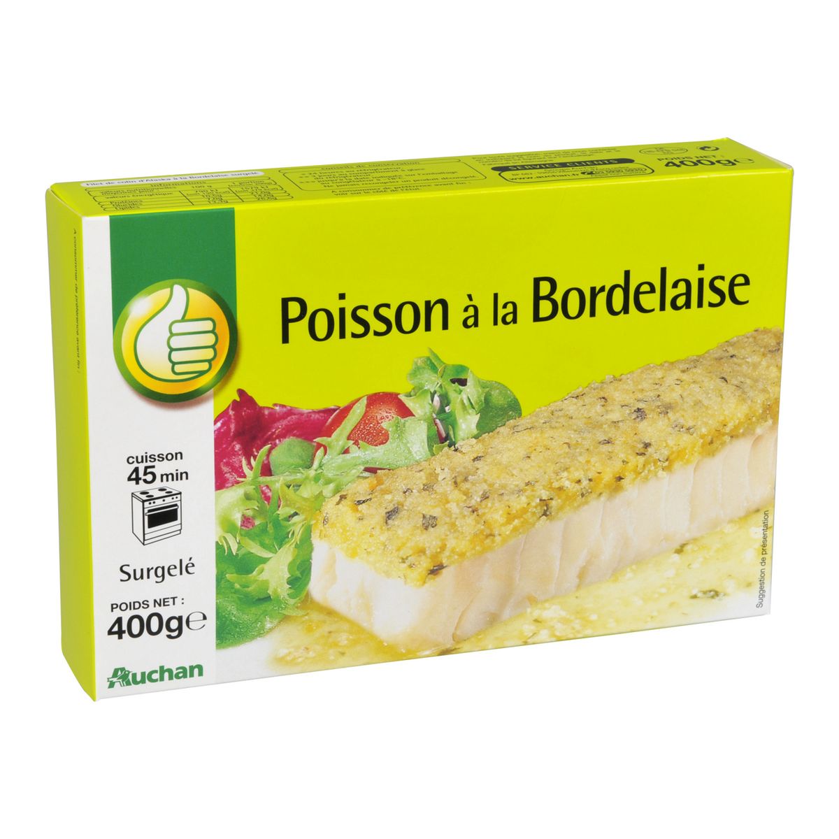 POUCE Pouce poisson à la bordelaise 400g 400g